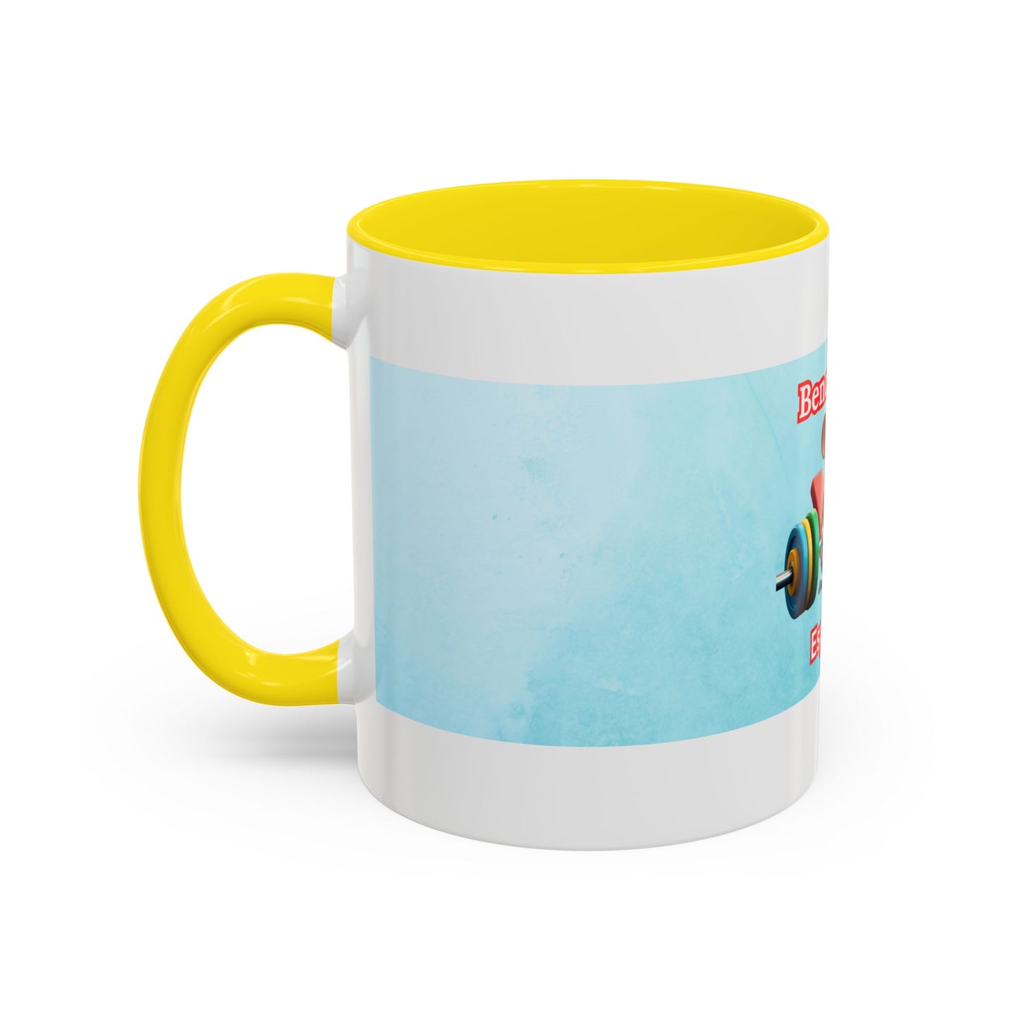 Funny Bench Press Coffee Mug for Gym Lovers, Workout Mug, Fitness Gift, Motivational Cup, Unique Espresso Cup