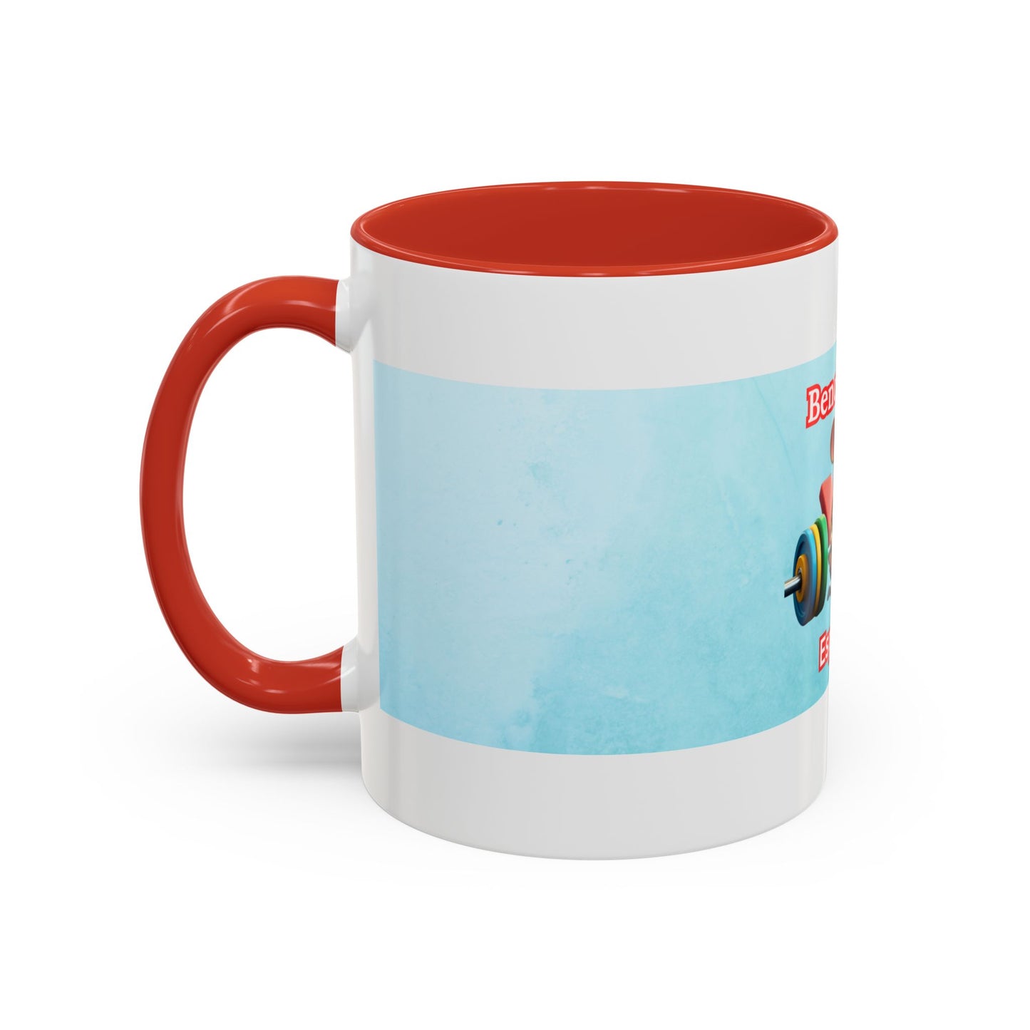 Funny Bench Press Coffee Mug for Gym Lovers, Workout Mug, Fitness Gift, Motivational Cup, Unique Espresso Cup