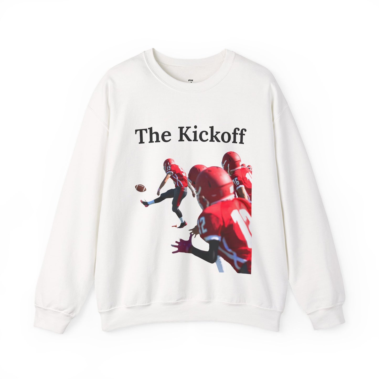 Football Themed Crewneck Sweatshirt - The Kickoff, Sports Apparel, Game Day Outfit, Unisex Clothing, Perfect Gift for Fans