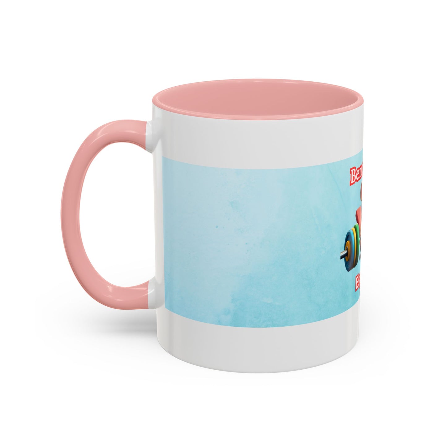 Funny Bench Press Coffee Mug for Gym Lovers, Workout Mug, Fitness Gift, Motivational Cup, Unique Espresso Cup