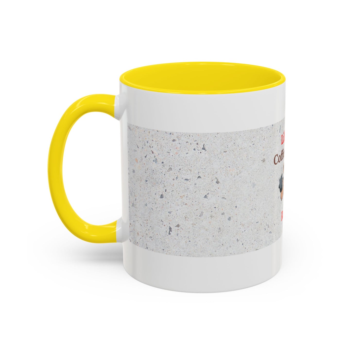 Fitness Motivation Coffee Mug, Gym Lover Gift, Lift First Repeat, Workout Humor Mug, Weightlifting Coffee Cup