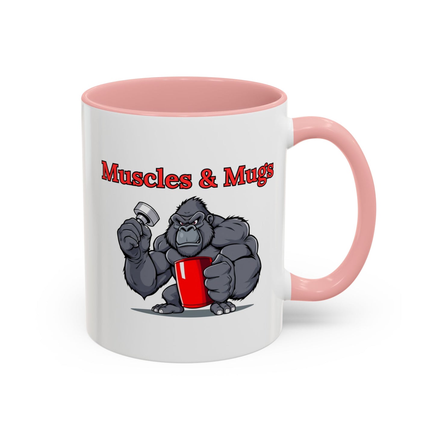 Gorilla-Themed Coffee Mug, Perfect Gift for Fitness Lovers, Gym Enthusiasts, Motivational Drinks, Fun Kitchen Decor, Unique Gift Idea
