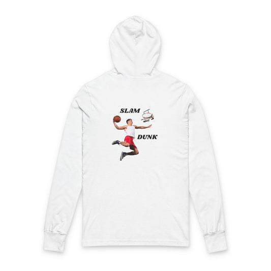 Slam Dunk Hoodie, Unisex Long Sleeve Tee, Basketball Gift, Sports Apparel, Casual Wear, Athleisure Top, Game Day Outfit