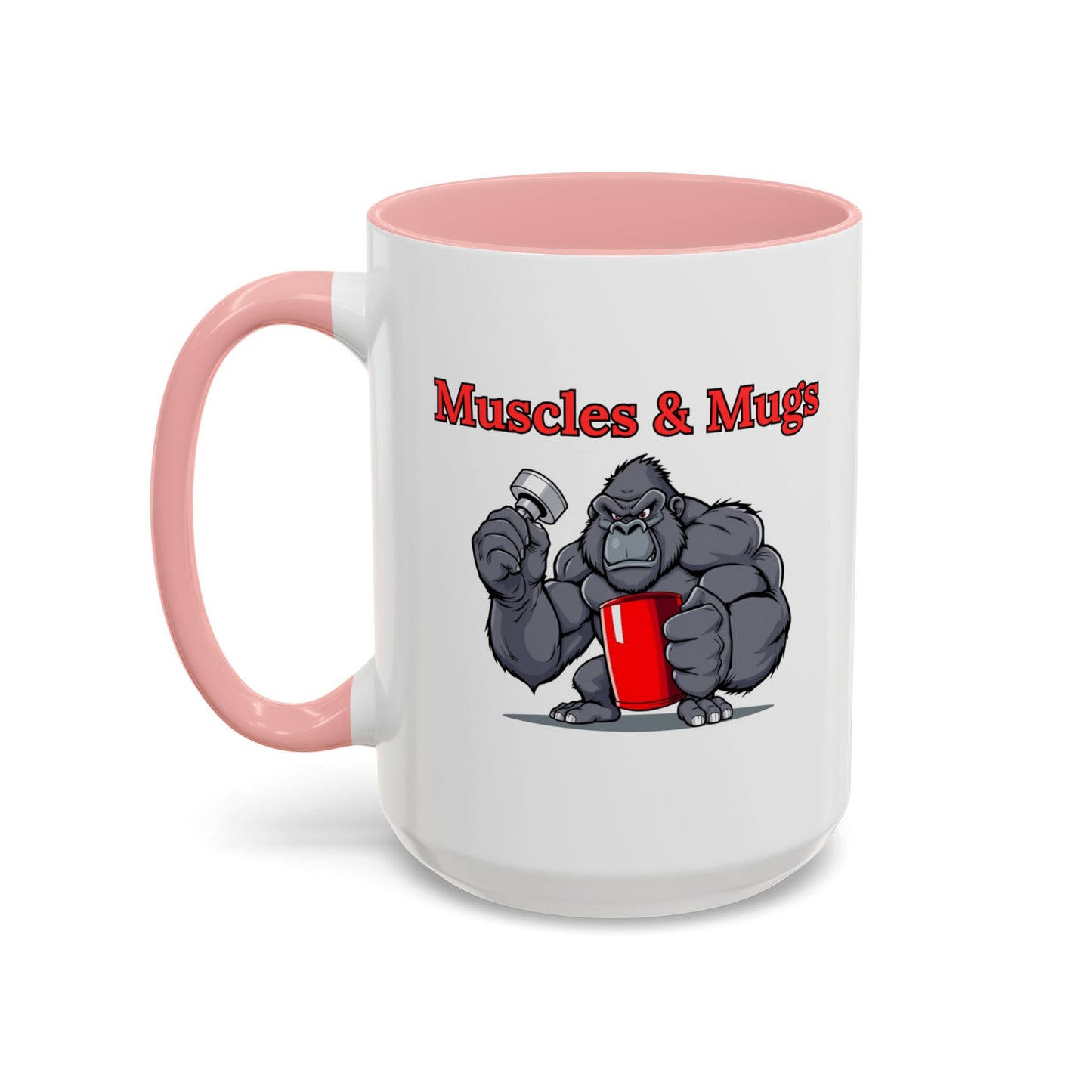 Gorilla-Themed Coffee Mug, Perfect Gift for Fitness Lovers, Gym Enthusiasts, Motivational Drinks, Fun Kitchen Decor, Unique Gift Idea