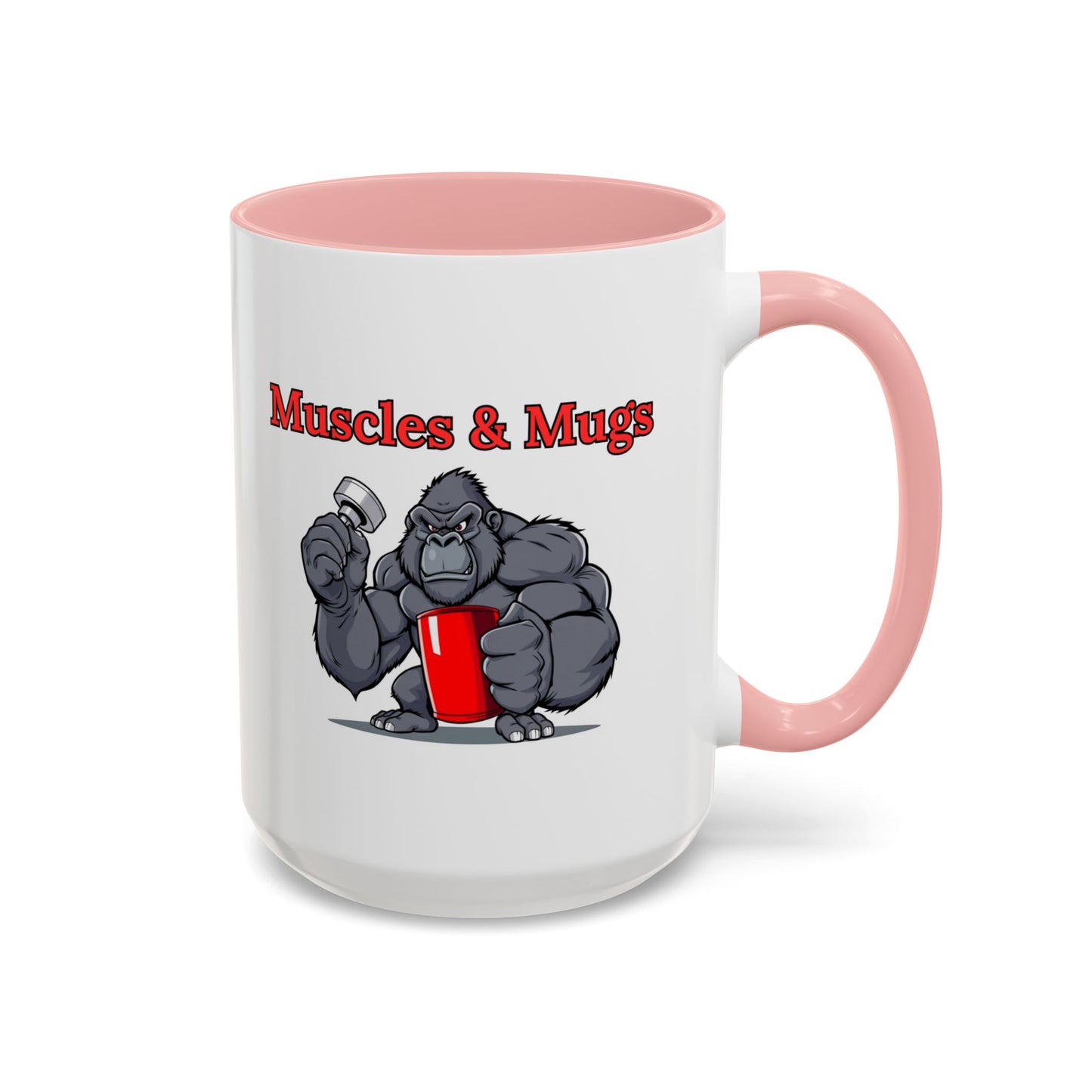 Gorilla-Themed Coffee Mug, Perfect Gift for Fitness Lovers, Gym Enthusiasts, Motivational Drinks, Fun Kitchen Decor, Unique Gift Idea