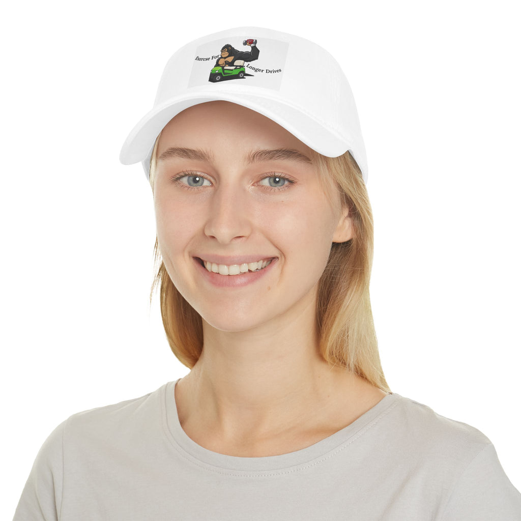 Funny Exercise Gorilla Baseball Cap, Dad Hat, Gift for Dad, Fitness Cap, Humor Hat, Outdoor Activity Cap