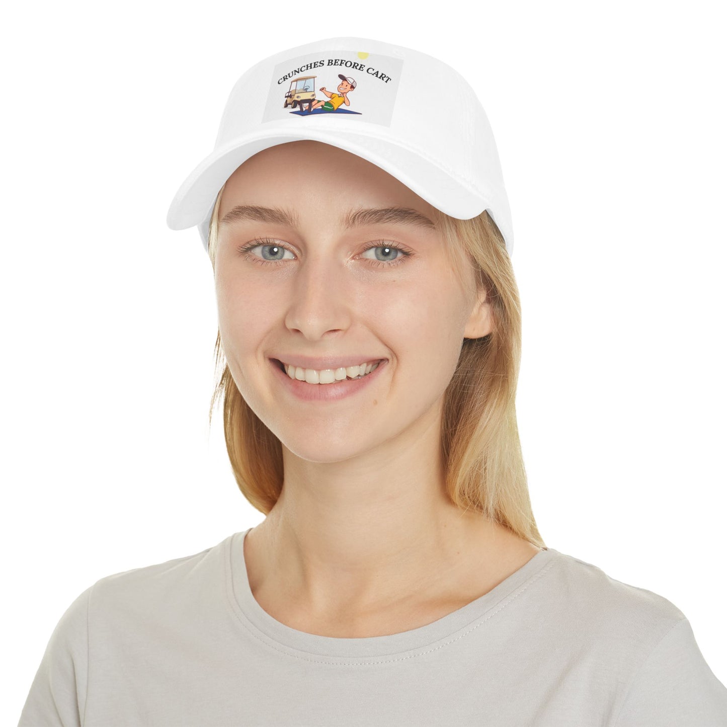 Crunches Before Cart Baseball Cap - Fun Summer Hat, Ideal for Golfers, Casual Outings, Gifts for Fitness Enthusiasts, Beach [...]