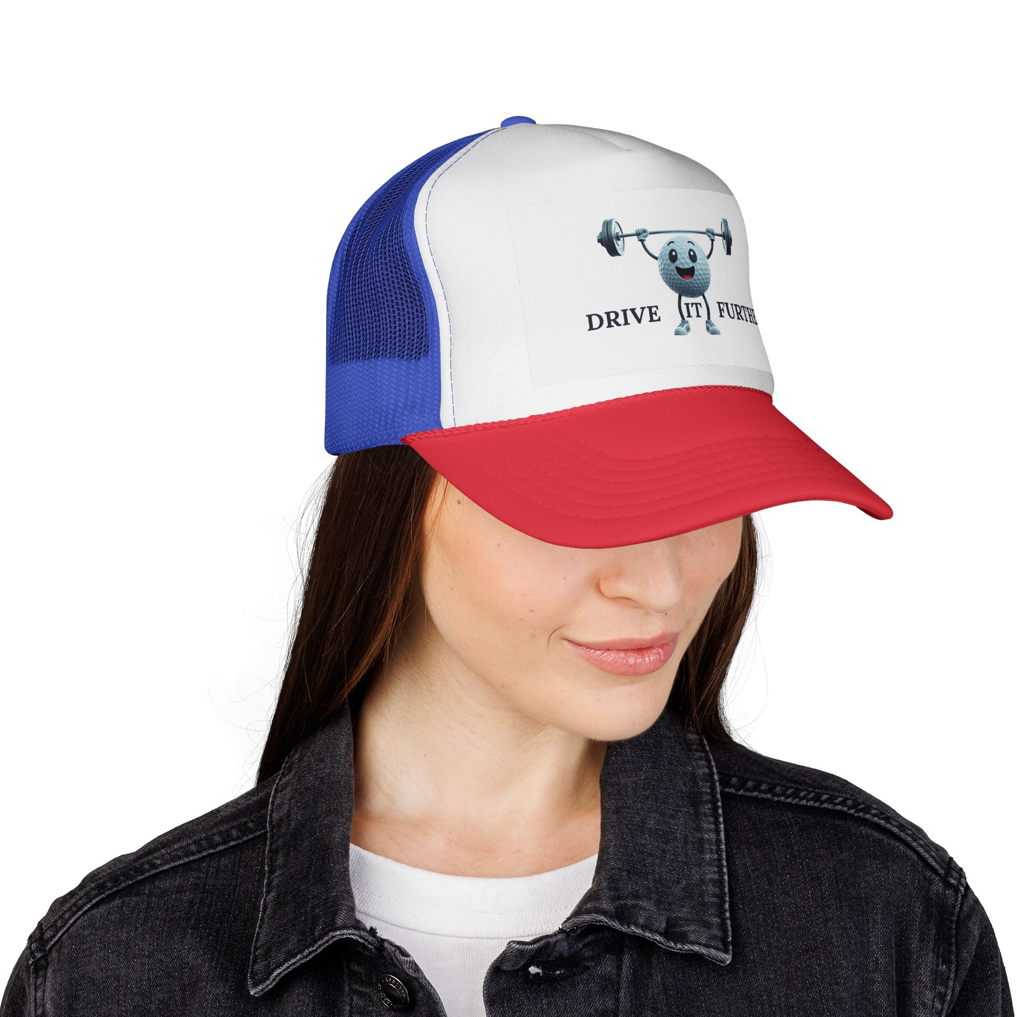Playful Fitness Trucker Cap - Perfect for Gym Lovers, Holiday Day, Gifts for Him Or Her, Workout Accessory, Sports Cap