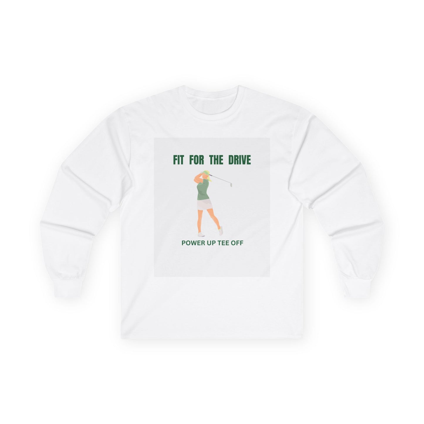 Golf Inspiration Long Sleeve Tee - Fit for the Drive, Unisex Cotton Tee for Golf Lovers, Great Gift for Dad, Sports Apparel, Perfect [...]