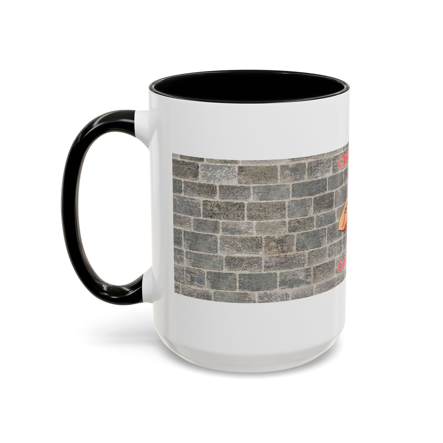 Caffeine Fix Gains Flex Coffee Mug - Fitness Mug, Gym Gift, Motivational Drinkware, Bodybuilding Accessory, Workout Coffee Cup