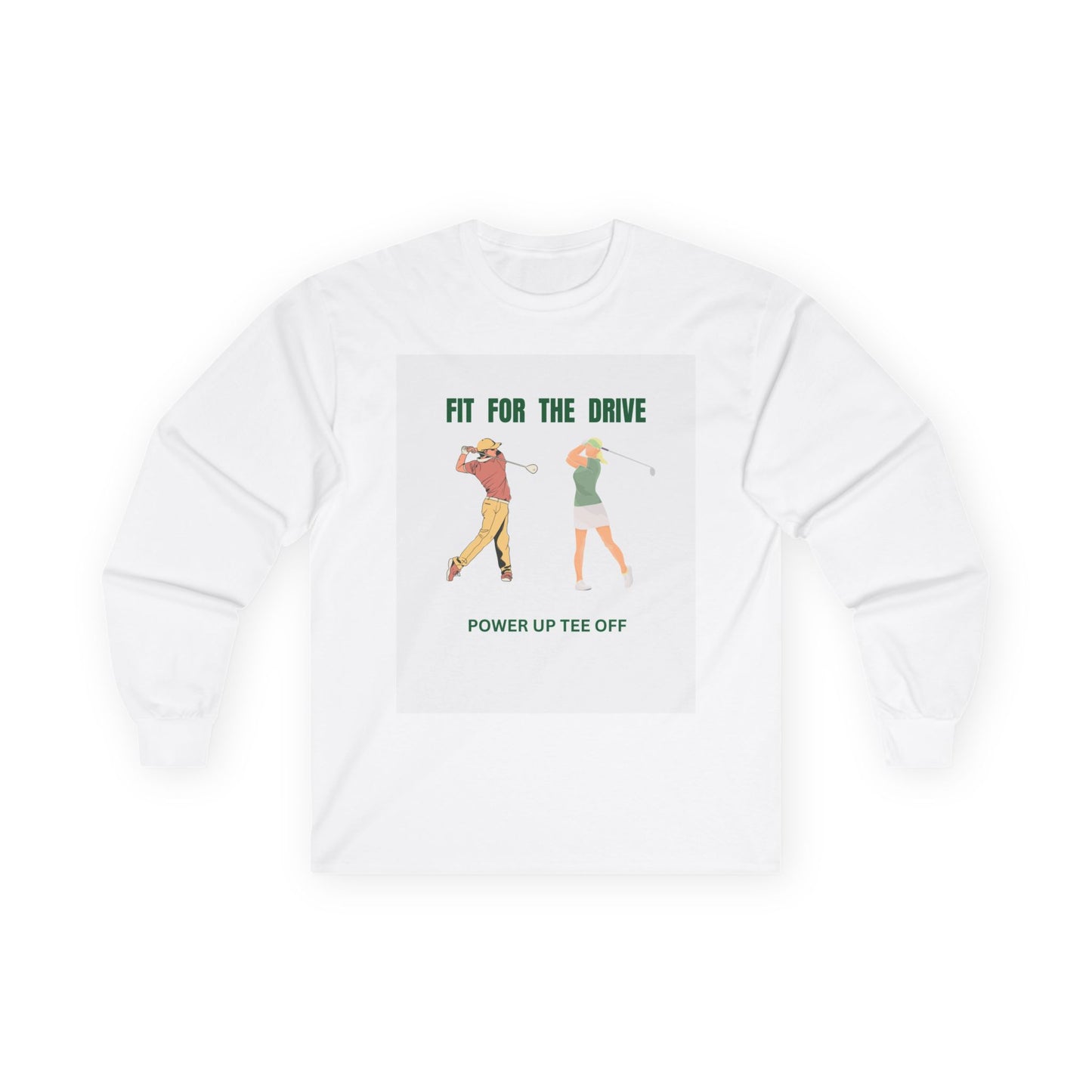 Golf Long Sleeve Tee for Enthusiasts, Perfect for Casual Wear, Gifts for Golf Lovers, Tournament Attire, Father's Day Gift