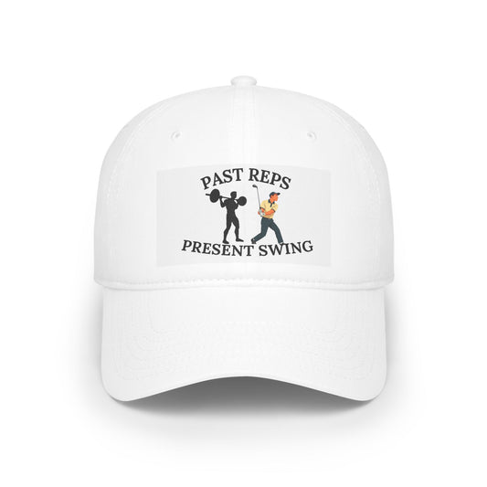 Motivational Fitness Cap - 'Past Reps Present Swing' Low Profile Baseball Cap for Gym Lovers, Workout Gift, Athletic Accessory, Sports [...]