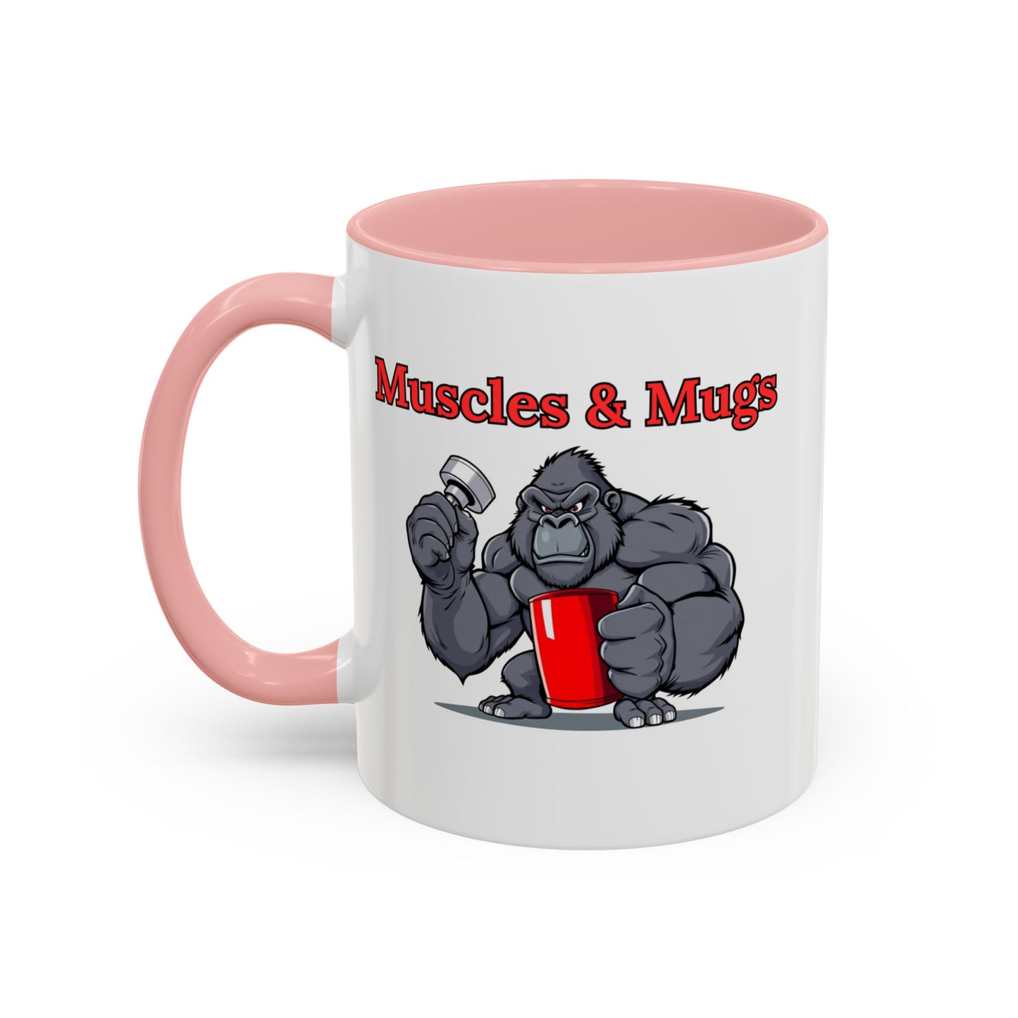 Gorilla-Themed Coffee Mug, Perfect Gift for Fitness Lovers, Gym Enthusiasts, Motivational Drinks, Fun Kitchen Decor, Unique Gift Idea