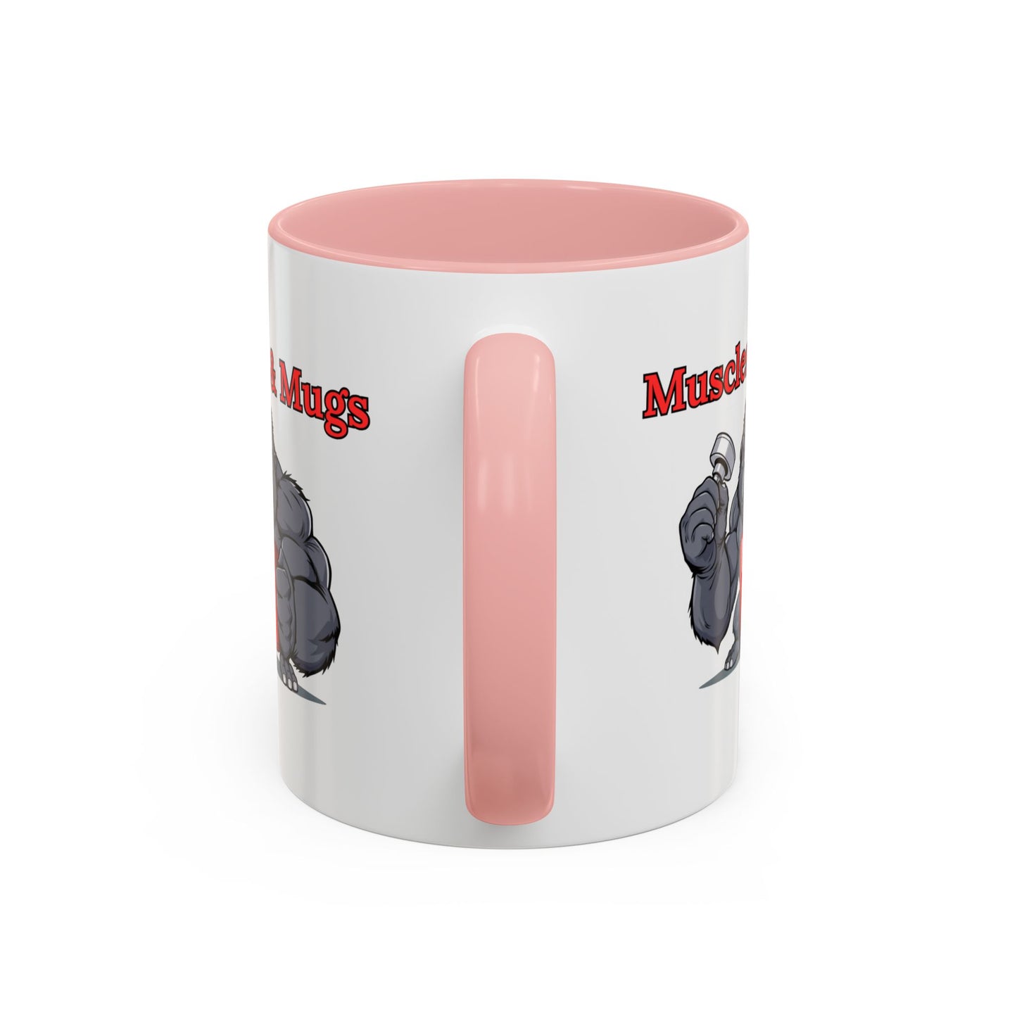 Gorilla-Themed Coffee Mug, Perfect Gift for Fitness Lovers, Gym Enthusiasts, Motivational Drinks, Fun Kitchen Decor, Unique Gift Idea