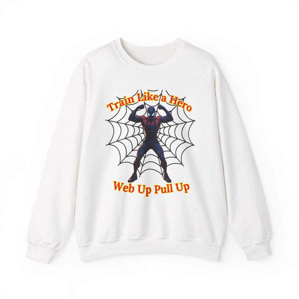 Hero-Inspired Sweatshirt: Train Like a Hero, Gift for Gamers, Cosplay, Fitness Motivation, Cozy Lounge Wear