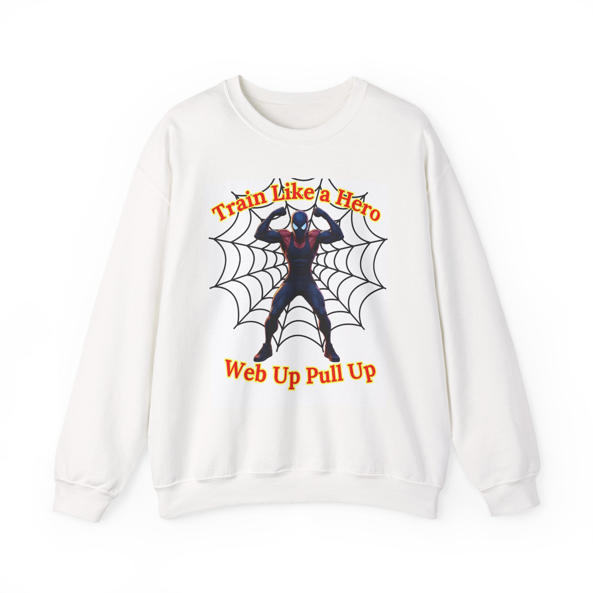 Hero-Inspired Sweatshirt: Train Like a Hero, Gift for Gamers, Cosplay, Fitness Motivation, Cozy Lounge Wear