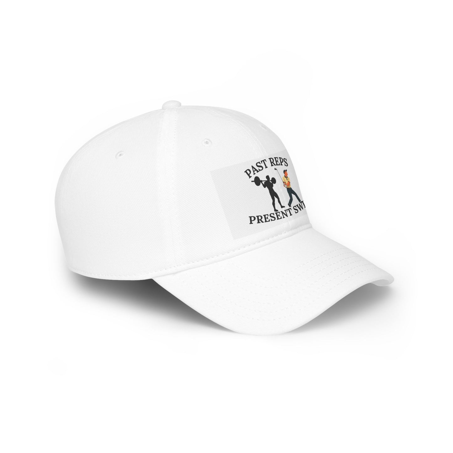 Motivational Fitness Cap - 'Past Reps Present Swing' Low Profile Baseball Cap for Gym Lovers, Workout Gift, Athletic Accessory, Sports [...]