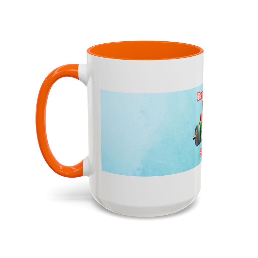 Funny Bench Press Coffee Mug for Gym Lovers, Workout Mug, Fitness Gift, Motivational Cup, Unique Espresso Cup