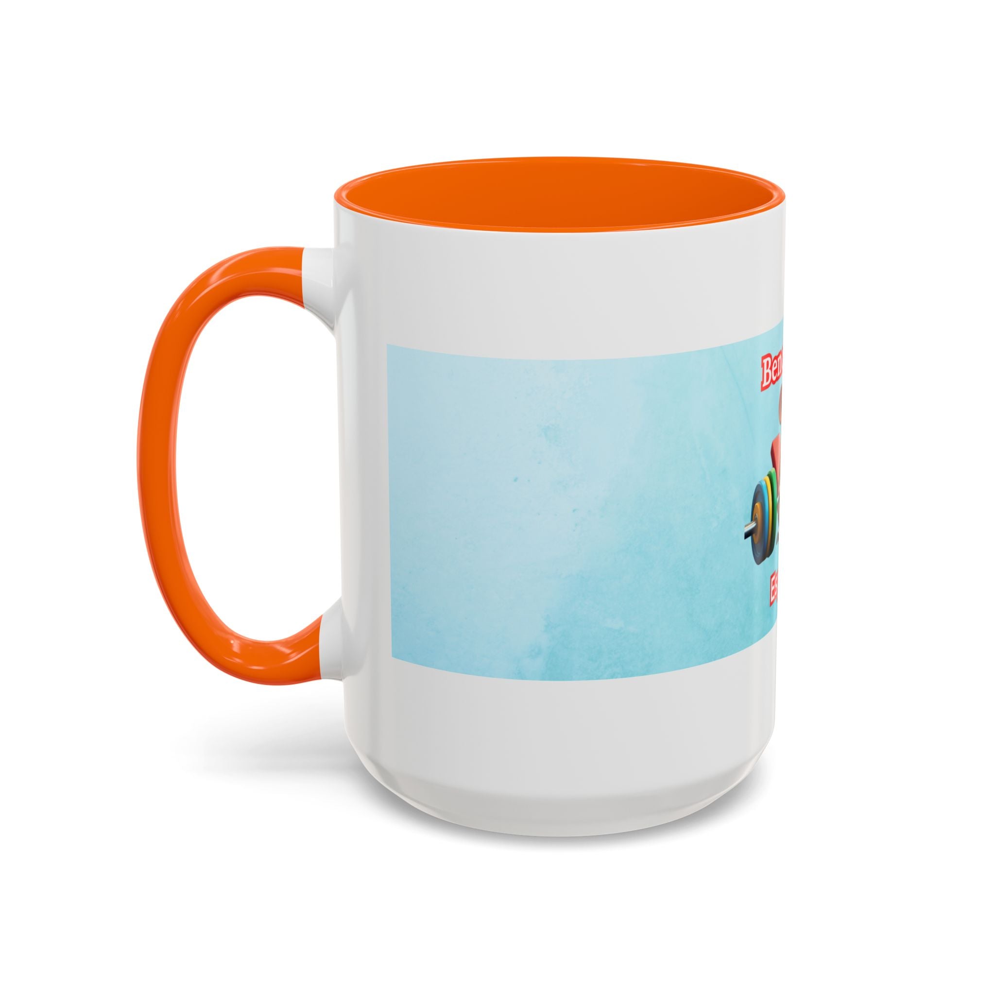 Funny Bench Press Coffee Mug for Gym Lovers, Workout Mug, Fitness Gift, Motivational Cup, Unique Espresso Cup