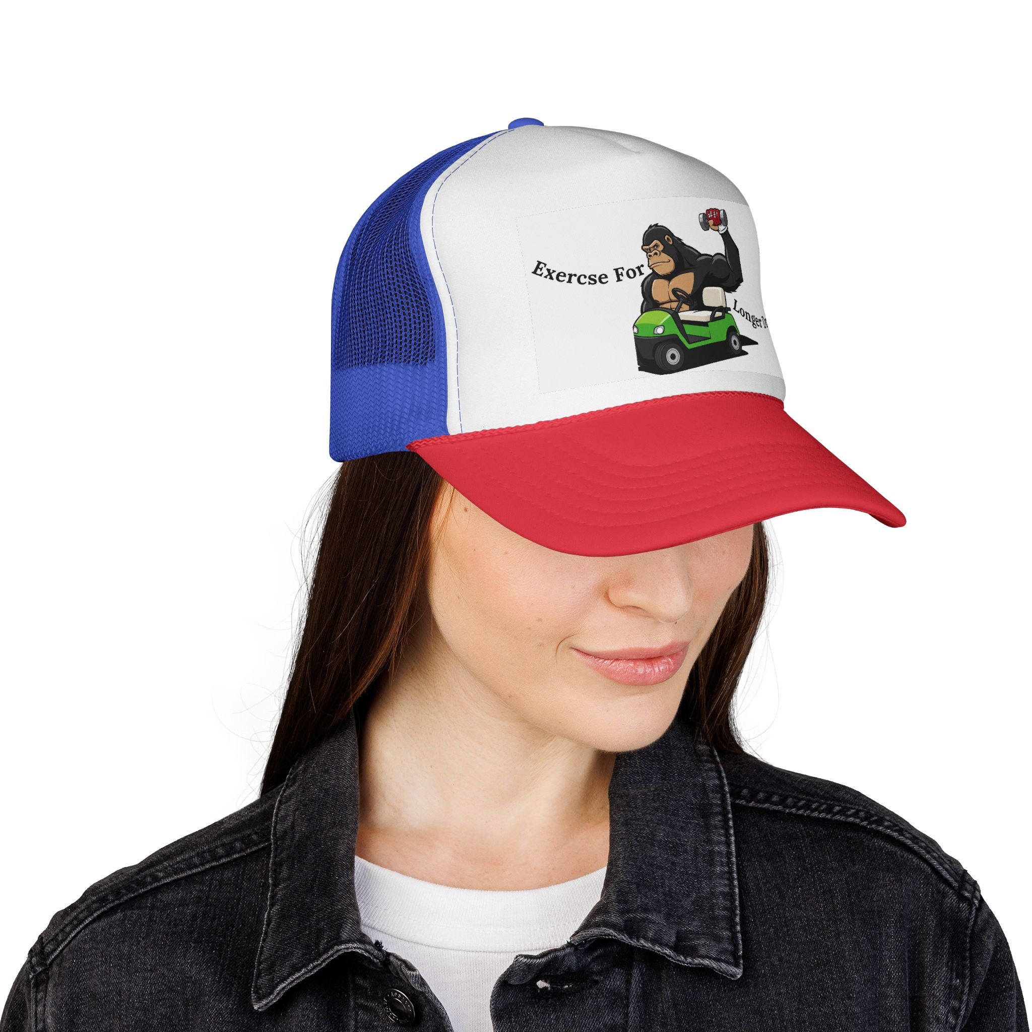 Playful Trucker Cap - Fun for Road Trips, Gift Idea for Dad, Humorous Driving Hat, Outdoor Adventure Gear, Unique Birthday Present